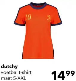 Scapino Dutchy voetbal t-shirt aanbieding