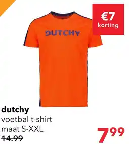 Scapino Dutchy voetbal t-shirt aanbieding
