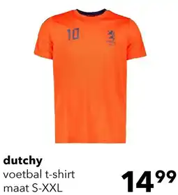 Scapino Dutchy voetbal t-shirt aanbieding