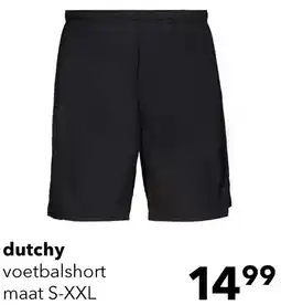 Scapino Dutchy voetbalshort aanbieding