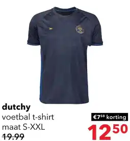 Scapino Dutchy voetbal t-shirt aanbieding