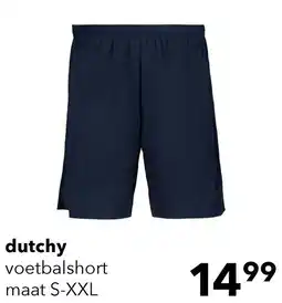 Scapino Dutchy voetbalshort aanbieding