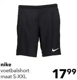 Scapino Nike voetbalshort aanbieding