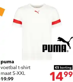 Scapino Puma voetbal t-shirt aanbieding