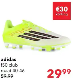 Scapino Adidas f50 club aanbieding