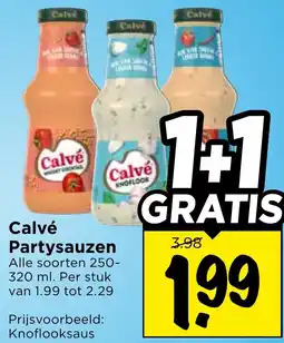 Vomar Voordeelmarkt Calvé Partysauzen aanbieding