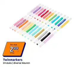 Action Twinmarkers aanbieding