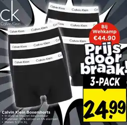 Vomar Voordeelmarkt Calvin Klein Boxershorts aanbieding