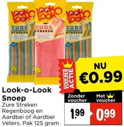Vomar Voordeelmarkt Look-o-Look Snoep aanbieding