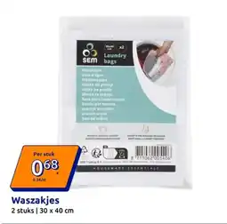 Action Waszakjes aanbieding