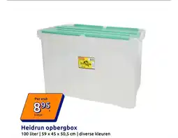 Action Heidrun opbergbox aanbieding
