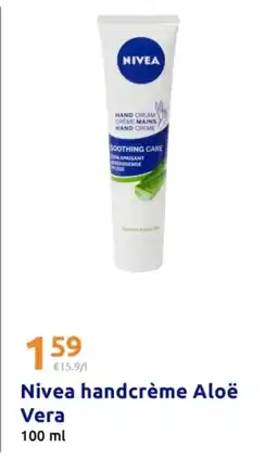 Action Nivea handcrème Aloë Vera aanbieding