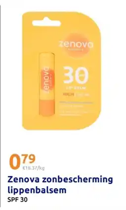 Action Zenova zonbescherming lippenbalsem aanbieding