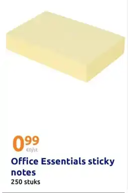 Action Office Essentials sticky aanbieding