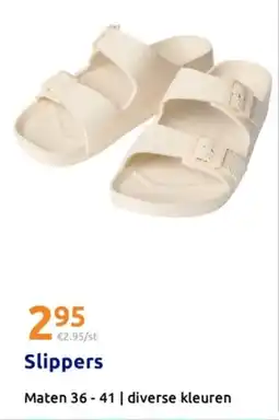Action Slippers aanbieding