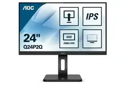 Bol.com AOC Q24P2Q - QHD IPS Monitor - 24 Inch aanbieding