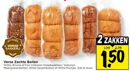 Vomar Voordeelmarkt Verse Zachte Bollen aanbieding