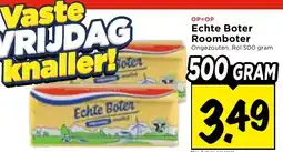 Vomar Voordeelmarkt Echte Boter Roomboter aanbieding
