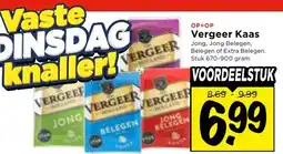 Vomar Voordeelmarkt Vergeer Kaas aanbieding