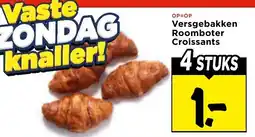 Vomar Voordeelmarkt Versgebakken Roomboter Croissants aanbieding