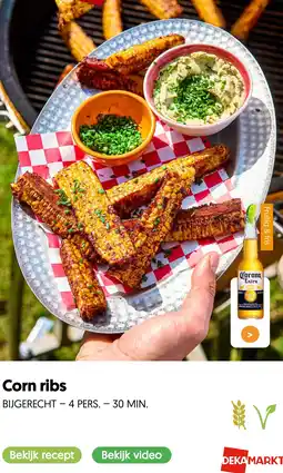 Dekamarkt Corn ribs aanbieding
