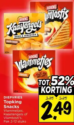 Vomar Voordeelmarkt Topking Snacks aanbieding