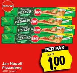 Vomar Voordeelmarkt Jan Napoli Pizzadeeg aanbieding