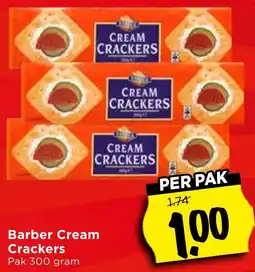 Vomar Voordeelmarkt Barber Cream Crackers aanbieding