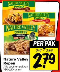 Vomar Voordeelmarkt Nature Valley Repen aanbieding