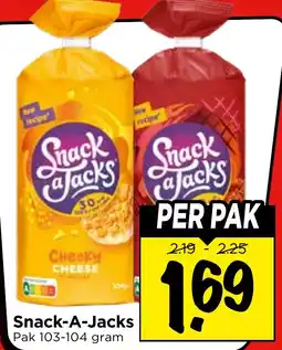 Vomar Voordeelmarkt Snack-A-Jacks aanbieding