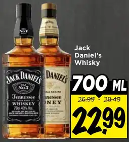 Vomar Voordeelmarkt Jack Daniel's Whisky aanbieding