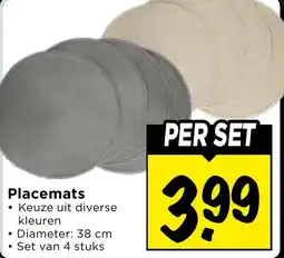 Vomar Voordeelmarkt Placemats aanbieding