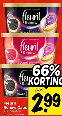Vomar Voordeelmarkt Fleuril Renew Caps aanbieding
