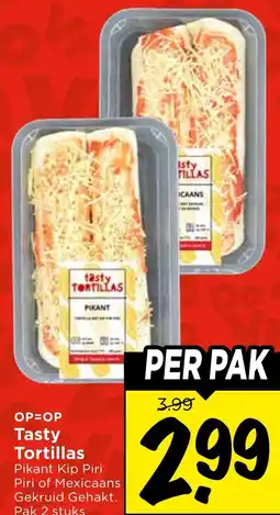 Vomar Voordeelmarkt Tasty Tortillas aanbieding