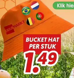Dekamarkt Dekamarkt bucket hat aanbieding