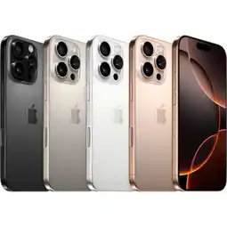 Bol.com Apple iPhone 16 Pro - 512GB - Desert Titanium aanbieding