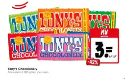 Jumbo Tony's Chocolonely aanbieding