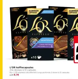 Jumbo L'OR koffiecapsules aanbieding