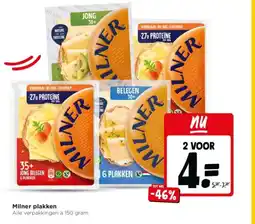 Jumbo Milner plakken aanbieding