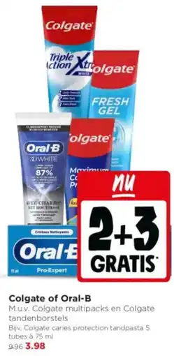 Jumbo Colgate of Oral-B aanbieding