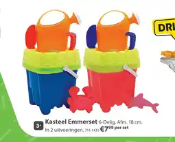 Top1Toys Emmerset neon kasteel 5-delig 18cm 2 assorti aanbieding