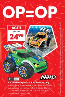 Top1Toys Radiografisch Bestuurbare Auto Vaporizr Nano 3 Groen Nikko aanbieding