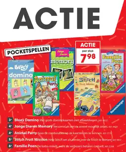 Top1Toys Ravensburger Animal Party Pocket - Reisspel aanbieding