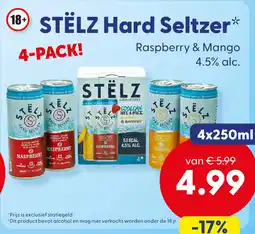 Die Grenze STËLZ Hard Seltzer 4-pack aanbieding