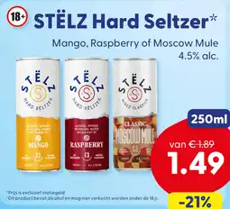 Die Grenze STËLZ Hard Seltzer aanbieding