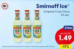 Die Grenze Smirnoff Ice aanbieding