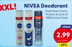 Die Grenze NIVEA Deodorant aanbieding