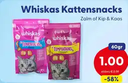Die Grenze Whiskas Kattensnacks aanbieding