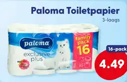 Die Grenze Paloma Toiletpapier aanbieding