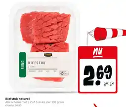 Jumbo Biefstuk naturel aanbieding